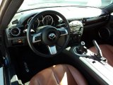 2008 Mazda MX-5 Miata Grand Touring Hardtop Roadster Saddle Brown Interior