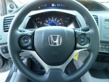 2012 Honda Civic EX Sedan Steering Wheel