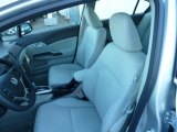 2012 Honda Civic EX Sedan Stone Interior