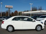 2009 Polar White Toyota Yaris Sedan #56704976