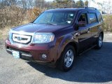 2009 Dark Cherry Pearl Honda Pilot EX 4WD #56704670