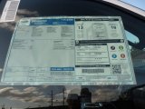 2012 Ford Expedition EL King Ranch 4x4 Window Sticker