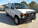 2012 Oxford White Ford E Series Van E350 XL Extended Passenger #56704952