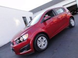 2012 Crystal Red Tintcoat Chevrolet Sonic LS Hatch #56704946