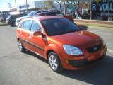 2009 Sunset Orange Kia Rio Rio5 LX Hatchback #56704935