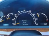 2003 Mercedes-Benz S 430 4Matic Sedan Gauges