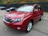 Matador Red Metallic Lexus RX in 2012