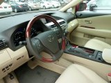 2012 Lexus RX 450h AWD Hybrid Parchment Interior