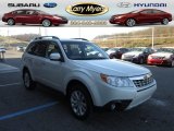 2011 Satin White Pearl Subaru Forester 2.5 X Limited #56761096