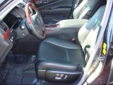 2010 Lexus LS 460 L AWD Black Interior