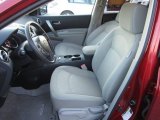 2012 Nissan Rogue S AWD Gray Interior