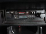 1980 Chevrolet Camaro Z28 Sport Coupe Audio System