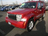 2008 Inferno Red Crystal Pearl Jeep Liberty Limited 4x4 #56760950