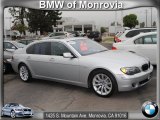 2008 Titanium Silver Metallic BMW 7 Series 750Li Sedan #56760940