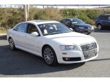 Arctic White Audi A8 in 2006