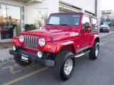 2005 Flame Red Jeep Wrangler X 4x4 #56780750