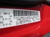 2012 Ram 1500 Color Code for Flame Red - Color Code: PR4