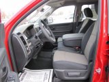 2012 Dodge Ram 1500 Express Crew Cab Dark Slate Gray/Medium Graystone Interior