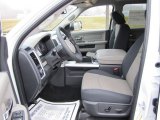 2012 Dodge Ram 3500 HD Big Horn Crew Cab Dually Dark Slate/Medium Graystone Interior