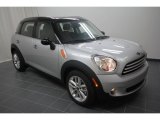 2012 Crystal Silver Metallic Mini Cooper Countryman #56789515