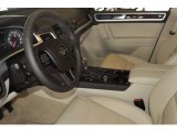 2012 Volkswagen Touareg TDI Lux 4XMotion Cornsilk Beige Interior