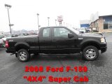 2008 Black Ford F150 STX SuperCab 4x4 #56789682