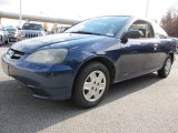2003 Eternal Blue Pearl Honda Civic LX Coupe #56789656