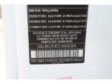 2012 Land Rover LR4 HSE LUX Info Tag