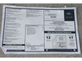 2012 Land Rover LR4 HSE LUX Window Sticker