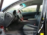 2011 Lexus GS 450h Hybrid Black/Red Walnut Interior