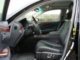 2011 Lexus LS 460 L AWD Black Interior