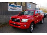 2005 Radiant Red Toyota Tacoma V6 TRD Sport Access Cab 4x4 #56789404