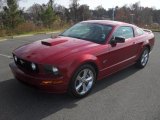 2008 Dark Candy Apple Red Ford Mustang GT Premium Coupe #56789605