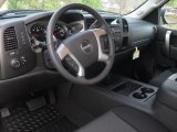 2012 GMC Sierra 1500 SLE Extended Cab Ebony Interior