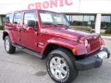 2012 Deep Cherry Red Crystal Pearl Jeep Wrangler Unlimited Sahara 4x4 #56827683