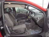 2006 Saturn ION 2 Quad Coupe Black Interior