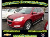 2012 Crystal Red Tintcoat Chevrolet Traverse LT AWD #56828132