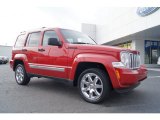 2008 Inferno Red Crystal Pearl Jeep Liberty Limited #56827650