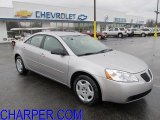 2007 Liquid Silver Metallic Pontiac G6 Sedan #56828102