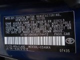 2006 Camry Color Code for Indigo Ink Pearl - Color Code: 8P4
