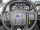 2012 Ford F350 Super Duty XLT SuperCab 4x4 Steering Wheel