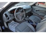 2002 Porsche 911 Turbo Coupe Graphite Grey Interior