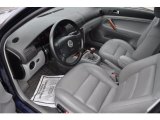 2001 Volkswagen Passat GLX V6 4Motion Sedan Gray Interior