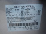 2010 Edge Color Code for Ingot Silver Metallic - Color Code: UX