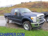 2012 Dark Blue Pearl Metallic Ford F250 Super Duty XLT SuperCab 4x4 #56827529