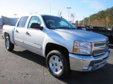 2012 Silver Ice Metallic Chevrolet Silverado 1500 LT Crew Cab 4x4 #56827769