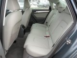 2012 Audi A4 2.0T Sedan Rear seats in Light Gray