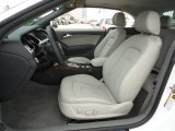 2012 Audi A5 2.0T Cabriolet Drivers seat in Light Gray
