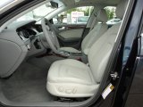2012 Audi A4 2.0T quattro Sedan Light Gray Interior
