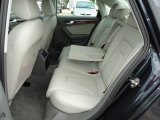 2012 Audi A4 2.0T quattro Sedan Light Gray Interior